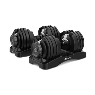 Mancuernas Ajustables Bowflex SelectTech DB52 (Par) de 2 a 24 kg con Sistema de Selección Rápida